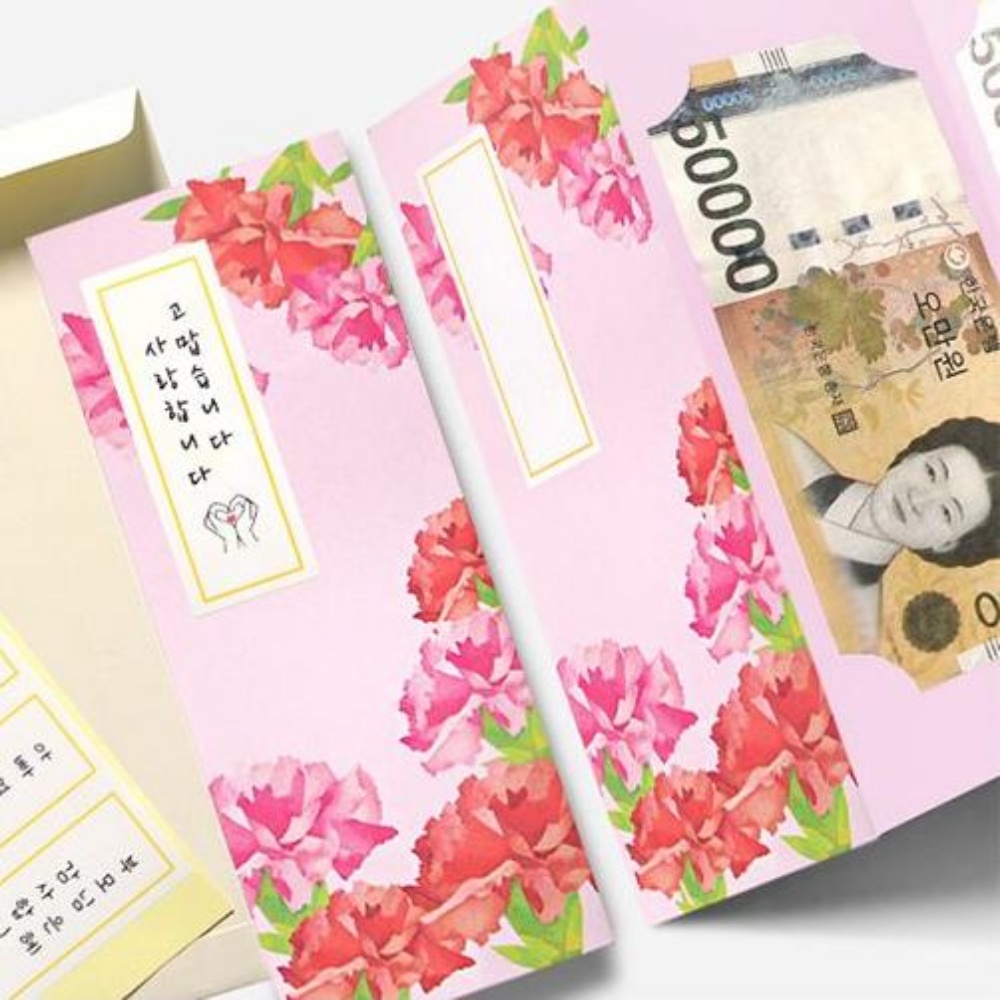 돈병풍 카네이션 칠순 돈봉투 생일 팔순 용돈 봉투 부모님 병풍 이벤트 이미지 7