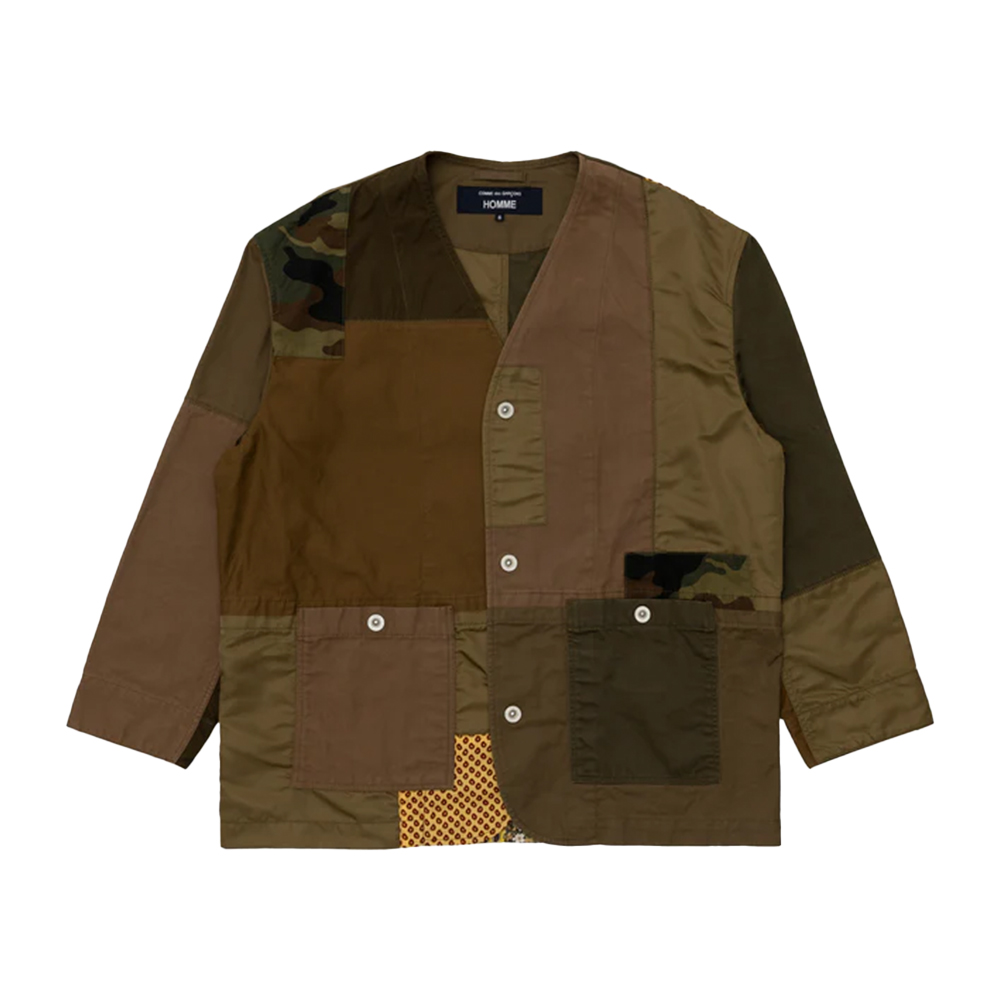 꼼데가르송 옴므 자켓 Cotton Oxford 카모플라쥬 HO-J017-051 - 상품 이미지