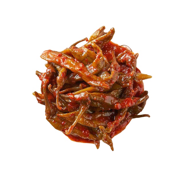 [참맛나반찬] 밥도둑 삭힌 고추무침 1kg 가정식 반찬 : 기억유통