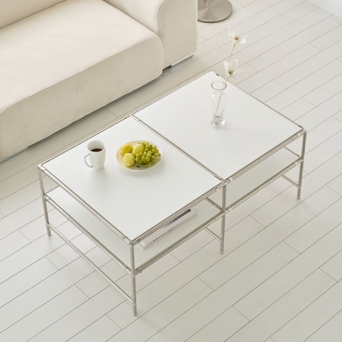 사무실 소파 테이블 높은 좌식 테이블 수납형 기능성 거실 테이블