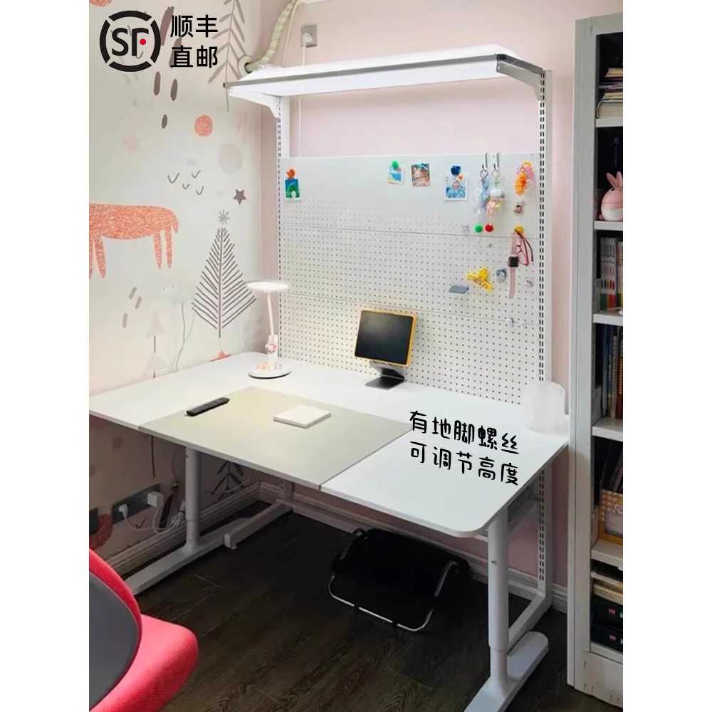 대형 타공보드 책상 후크 정리 진열대 철제 걸이 가벽 106x190cm 이미지 6