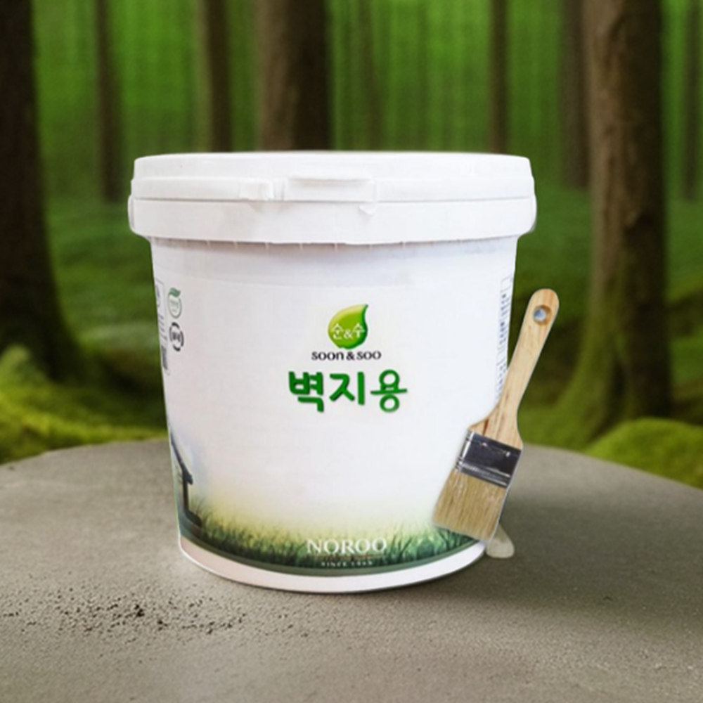 벽지위에 페인트 떼어내는 떨어지는 벽지대신 바르는 페인트 2L - 상품 이미지