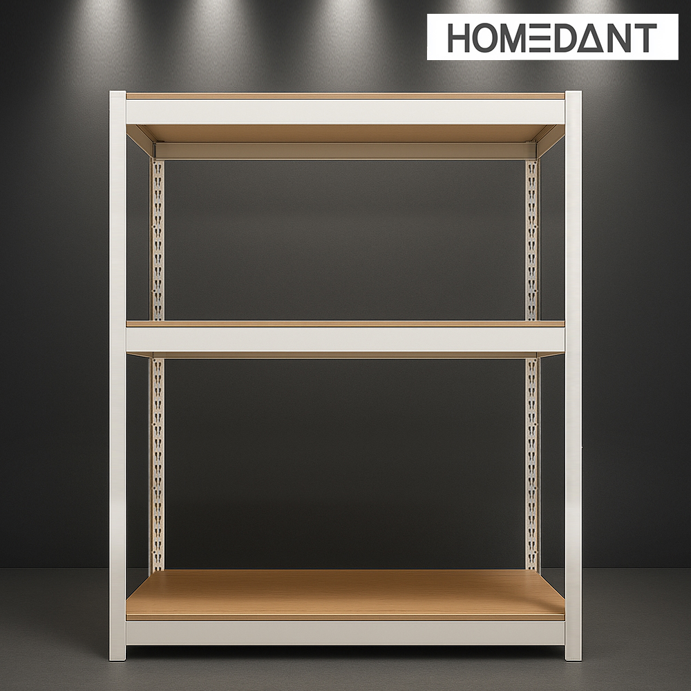 홈던트 철제선반 조립식 앵글 선반 베란다 건조기 렉 창고 고릴라 랙 3003006003단