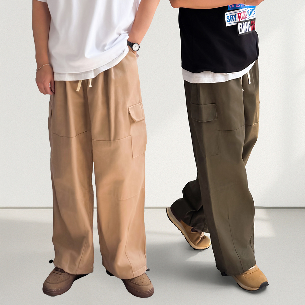 1+1 벌룬팬츠 남자버뮤다팬츠 건빵바지 - 상세 이미지 4