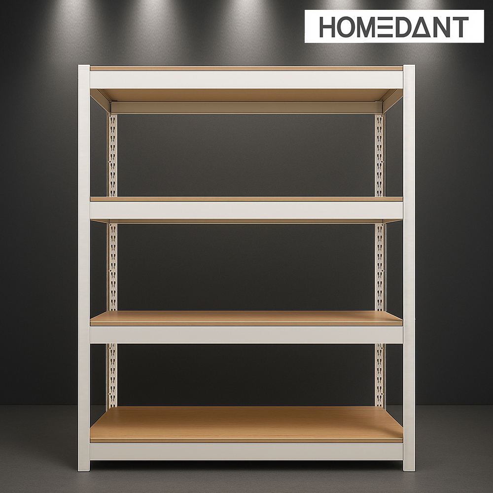 홈던트 철제선반 조립식 앵글 선반 베란다 건조기 렉 창고 고릴라 랙 3003006004단