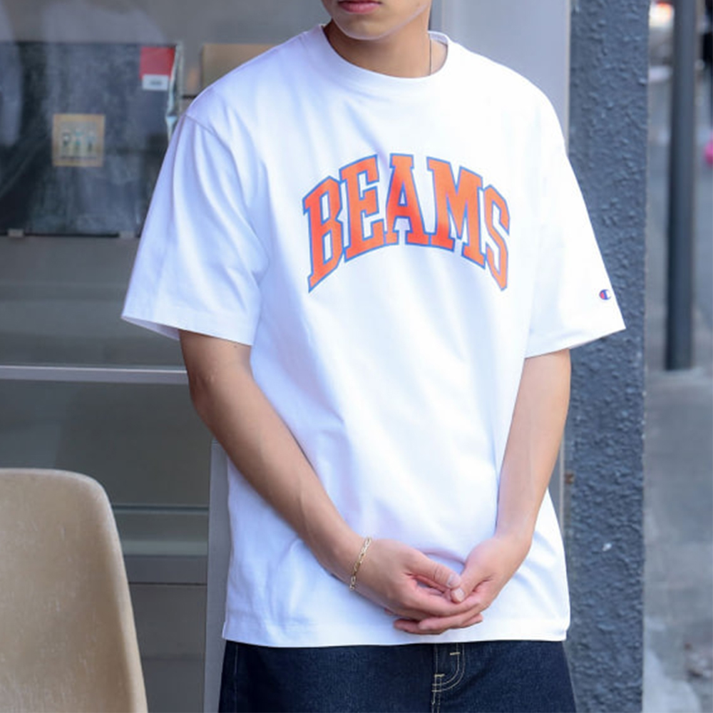 빔즈보이 X 챔피온 반팔티 LOGO T-Shirts 남녀공용 11-08-1299-411 - 상세 이미지 2