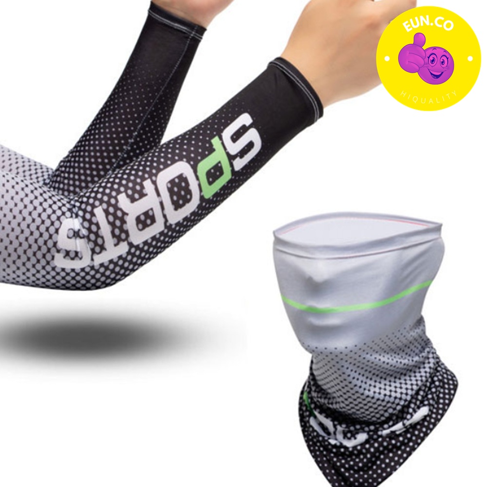 여름 쿨링 팔토시 마스크 풀세트 낚시 스포츠 러닝 아웃도어 등산