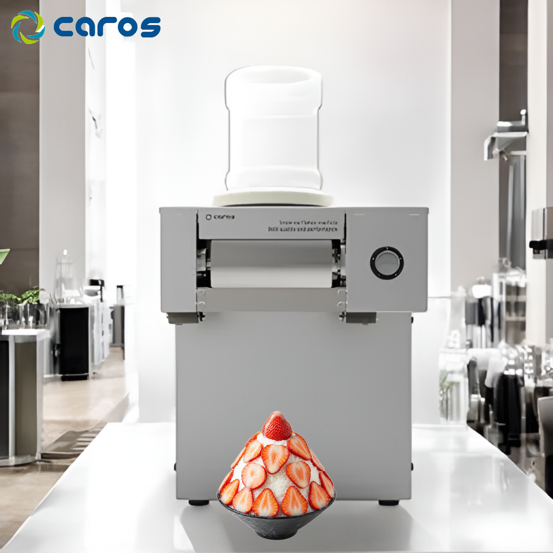 눈꽃빙수기 우유빙수기계 캐로스 업소용 카페빙수기 팥빙수 설빙 200kg 공냉식