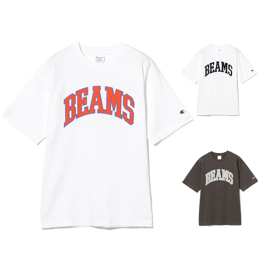 빔즈보이 X 챔피온 반팔티 LOGO T-Shirts 남녀공용 11-08-1299-411 - 상품 이미지