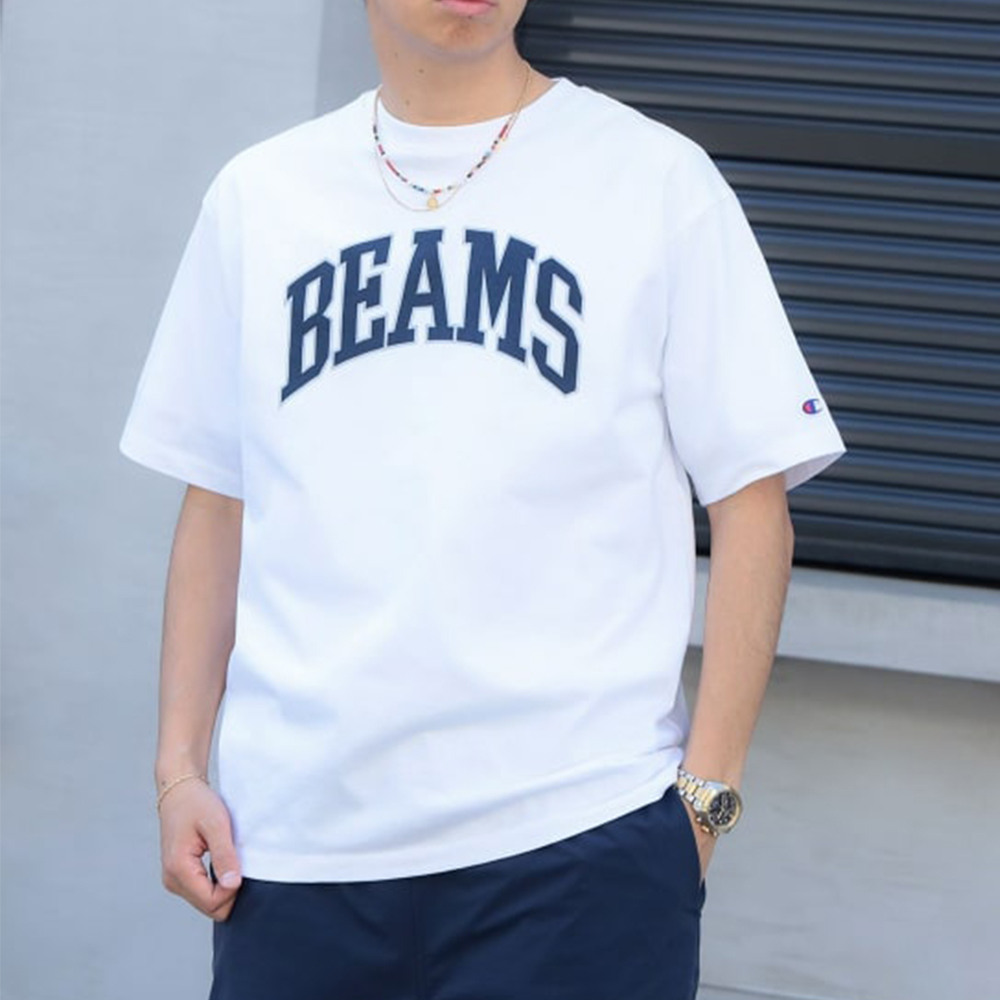 빔즈보이 X 챔피온 반팔티 LOGO T-Shirts 남녀공용 11-08-1299-411 - 상세 이미지 3