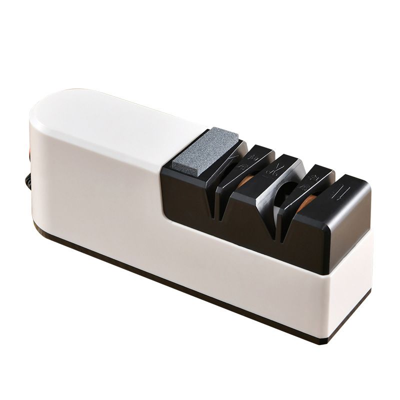 칼갈이 전동 숫돌 가위갈이 기계 다기능 전동 샤프너 USB - 상세 이미지 3