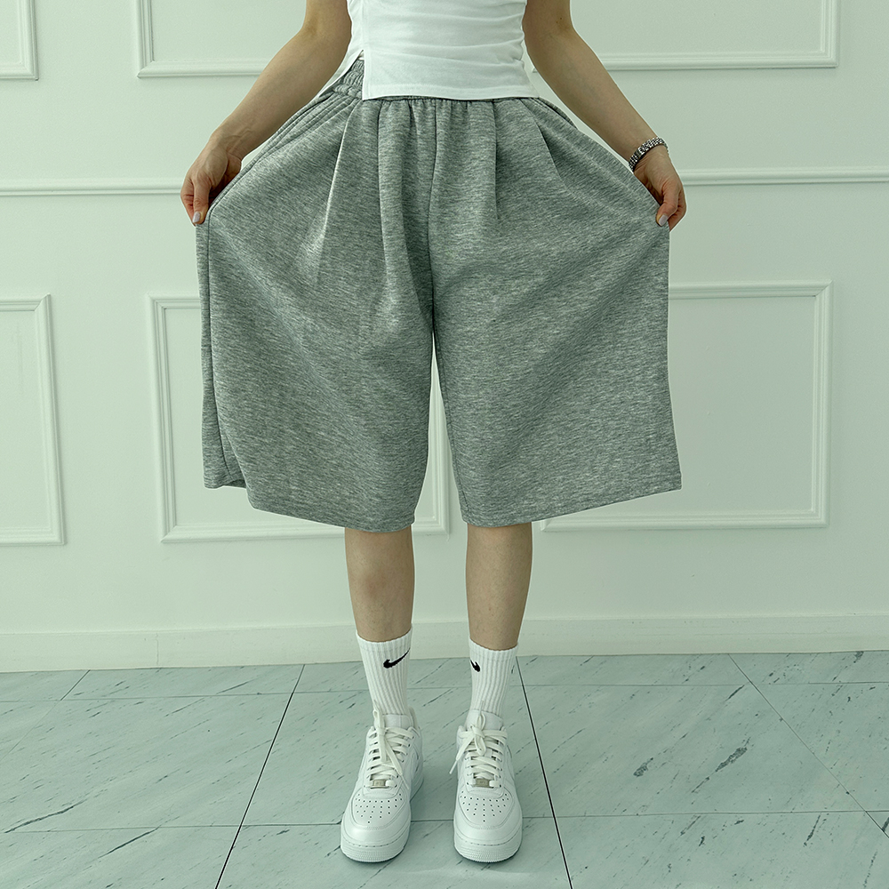 1+1 버뮤다반바지 여자버뮤다팬츠 6부반바지 - 상세 이미지 2