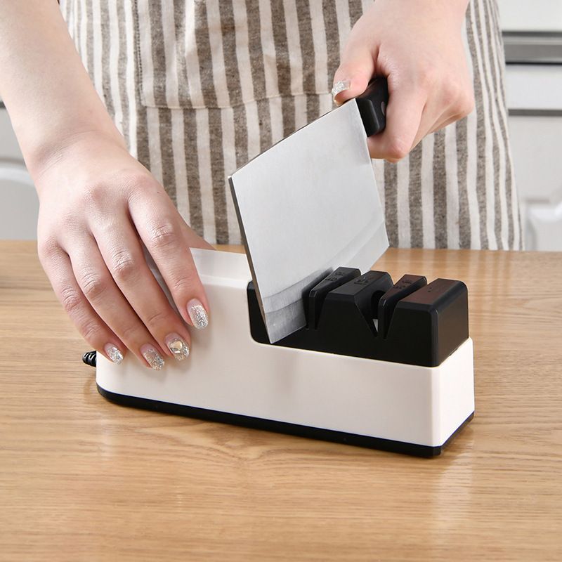 칼갈이 전동 숫돌 가위갈이 기계 다기능 전동 샤프너 USB - 상세 이미지 2