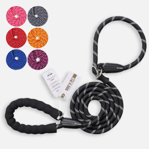 강아지 목줄 일체형 로프 슬립 소형견 중형견 대형견 8mm 2M 솔직 후기 | 실제 사용자 리뷰 총정리 - 상품 이미지 1