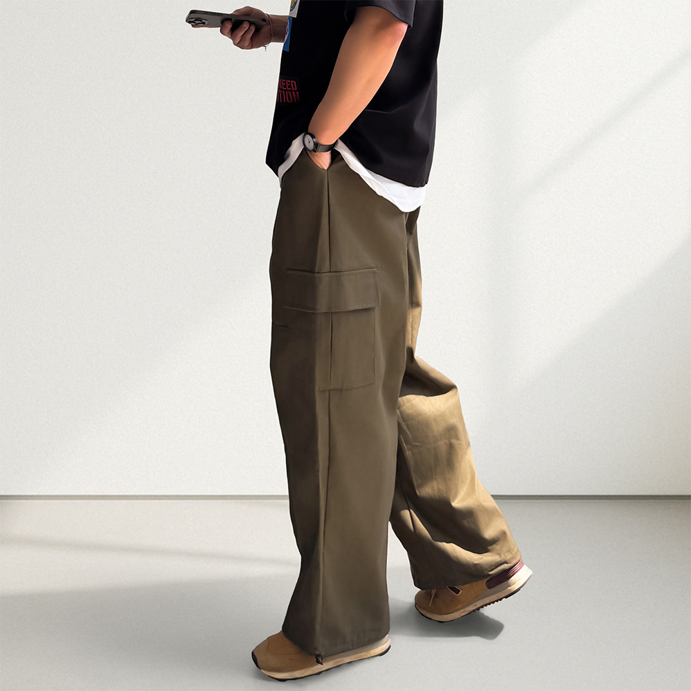 1+1 벌룬팬츠 남자버뮤다팬츠 건빵바지 - 상세 이미지 5