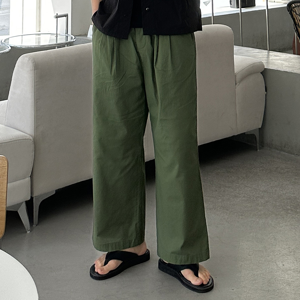 남자 여름바지 남성린넨바지 여름 아이스 와이드 팬츠