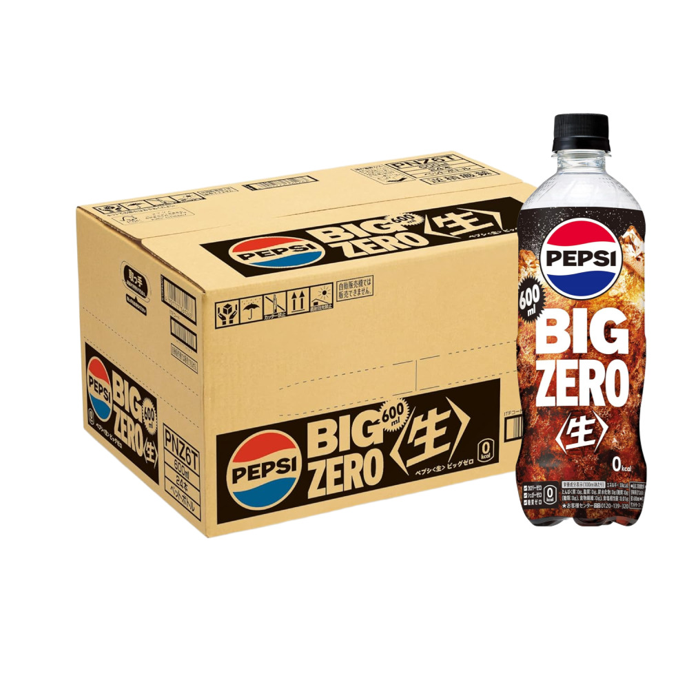 산토리 일본 생펩시 생콜라 제로 600ml 24개입