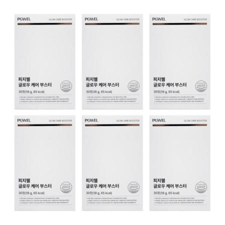 [상상바이오]피지웰 글로우 케어 내돈내산 후기 성분 복용법 피지엘 글로 부스터 30정 6개