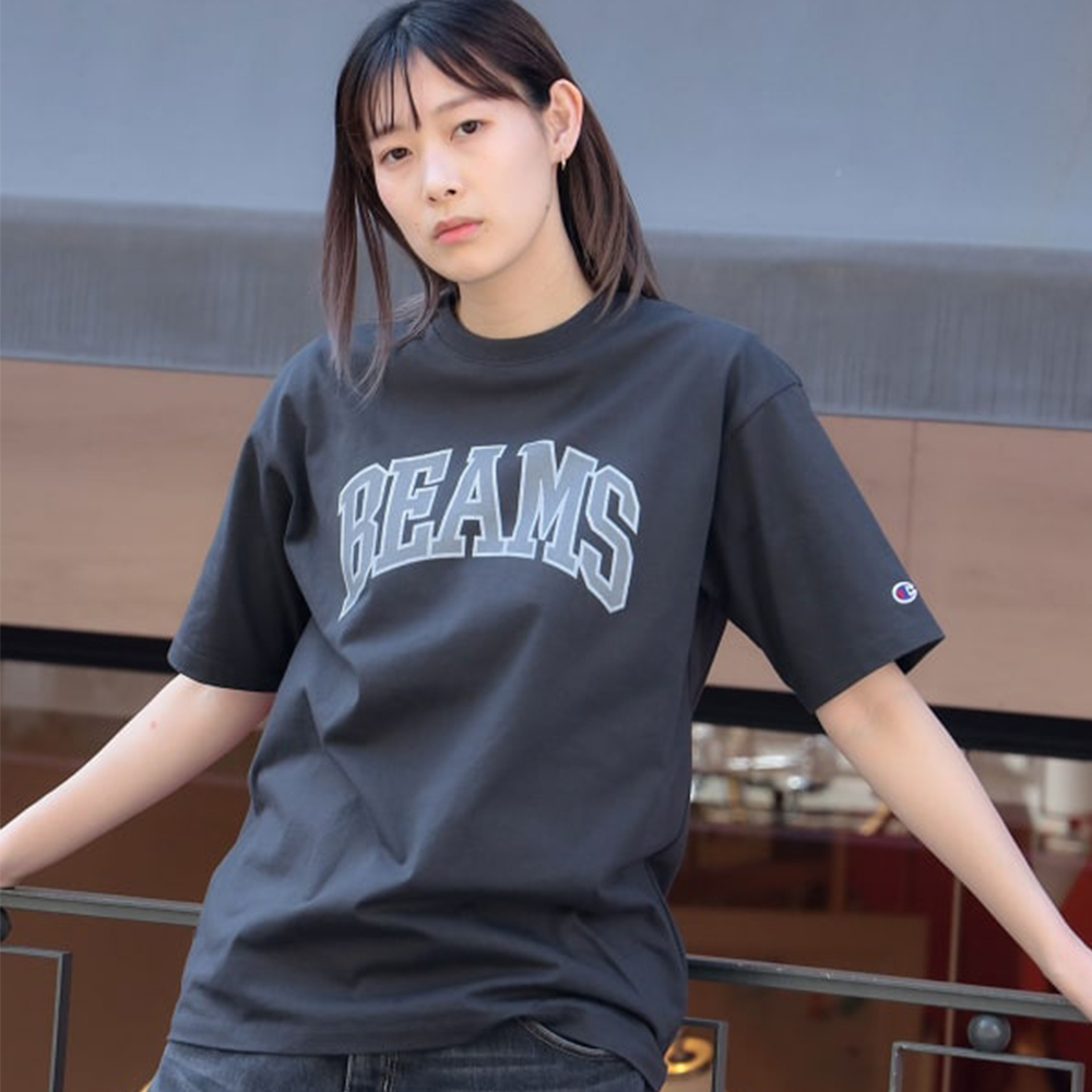 빔즈보이 X 챔피온 반팔티 LOGO T-Shirts 남녀공용 11-08-1299-411 - 상세 이미지 4