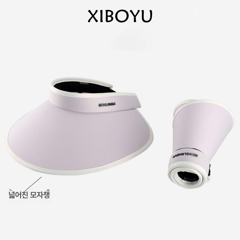 모자 썬캡 차단 자외선차단 자외선 여성 햇빛 챙넓은 썬바이저 물놀이 블랙 스위스마운틴 일 A.대형 아이스 실크 베이지 : TOPBEAUTY