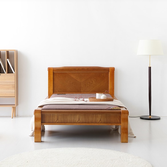 옥돌 침대 1인용 온돌 침대 원목 돌 침대 싱글 사이즈