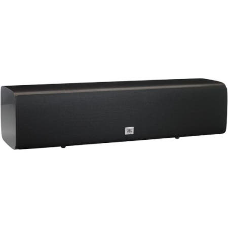 [해외]JBL Studio 665C, 다크 우드 - 고성능 센터 채널 스피커 2414H-1 압축 드라이버, 고화질 이미징 혼 및 4개의 5.25인치 폴리플라스 콘 우퍼 포함
