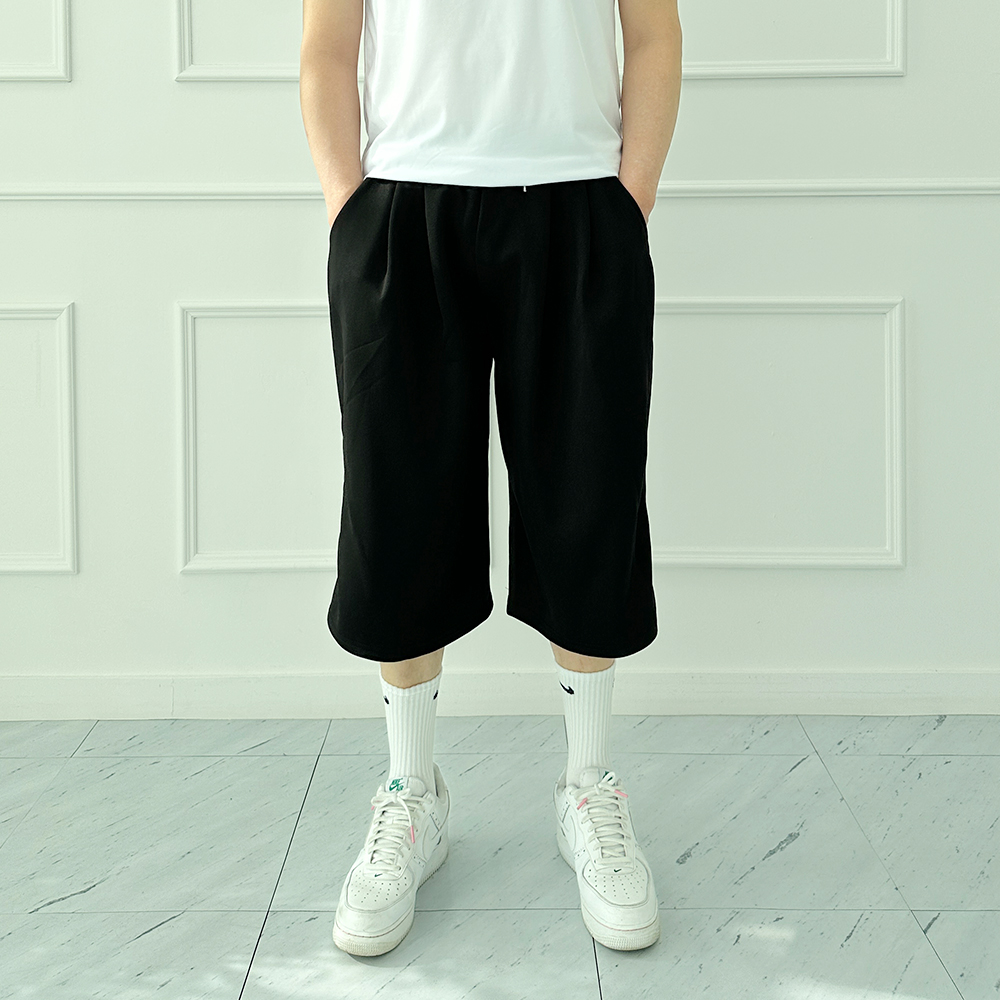 남자버뮤다팬츠 7부반바지 트레이닝반바지 - 상세 이미지 5