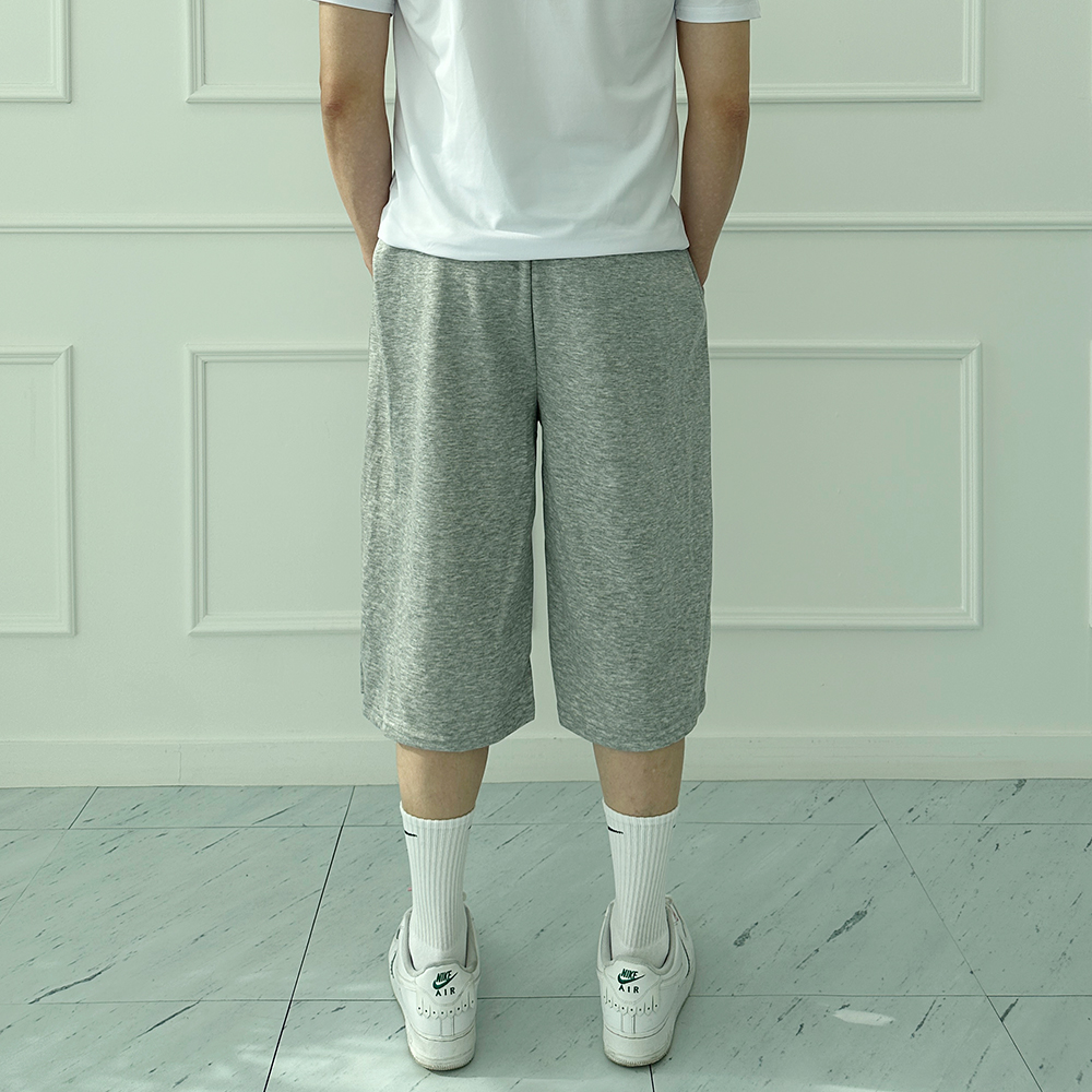 남자버뮤다팬츠 7부반바지 트레이닝반바지 - 상세 이미지 4