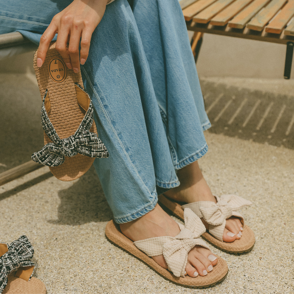 VPADA 브이파다 F69 CREAM 비치 바캉스 데일리 샌들