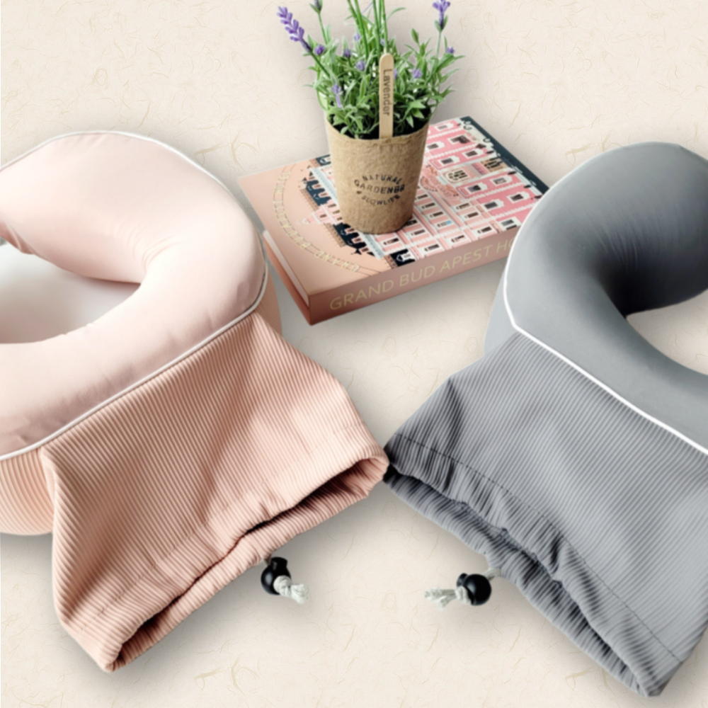 공항 목베개 비행기 목쿠션 기내용 목베개 유럽여행 휴대용 목베개