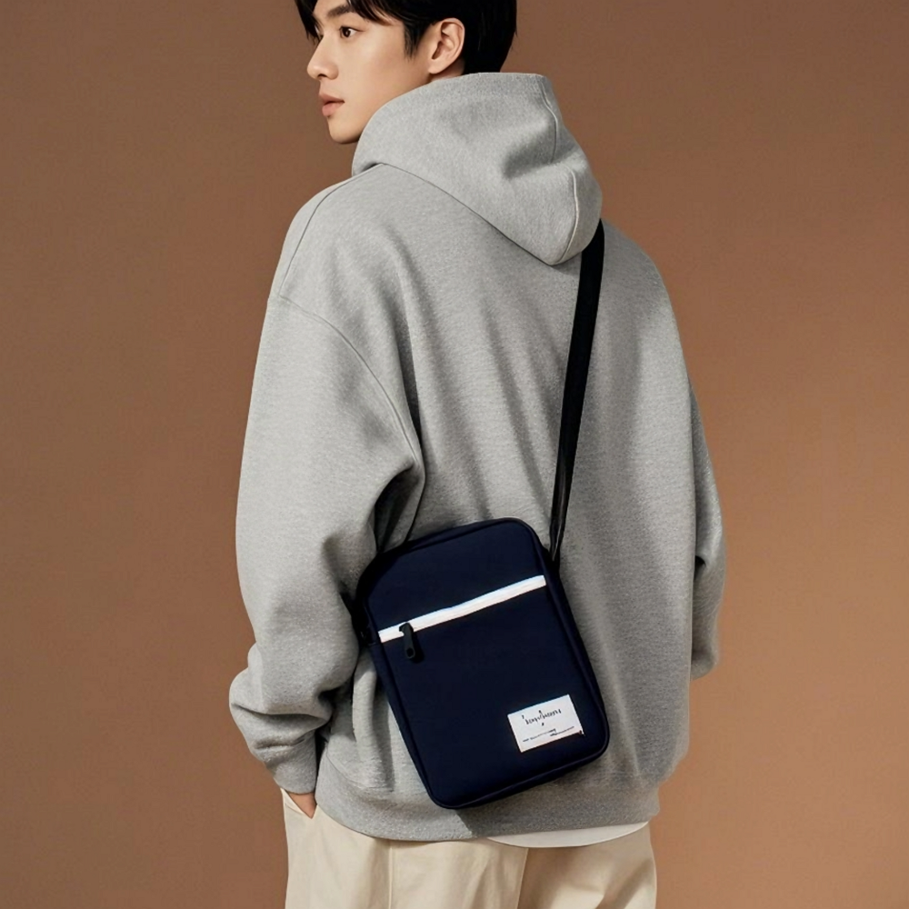 국내제작 여행용 크로스백 미니백 가벼운가방 해외 여행 핸드폰 가방 슬링백 로우