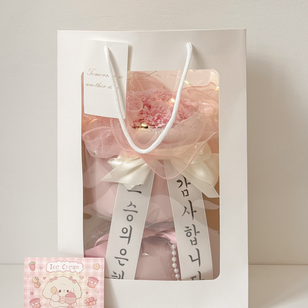 카네이션 꽃다발 화환 문구서비스 선생님 은사님 선물 어버이날 부모님 생일 이벤트 - 상세 이미지 2