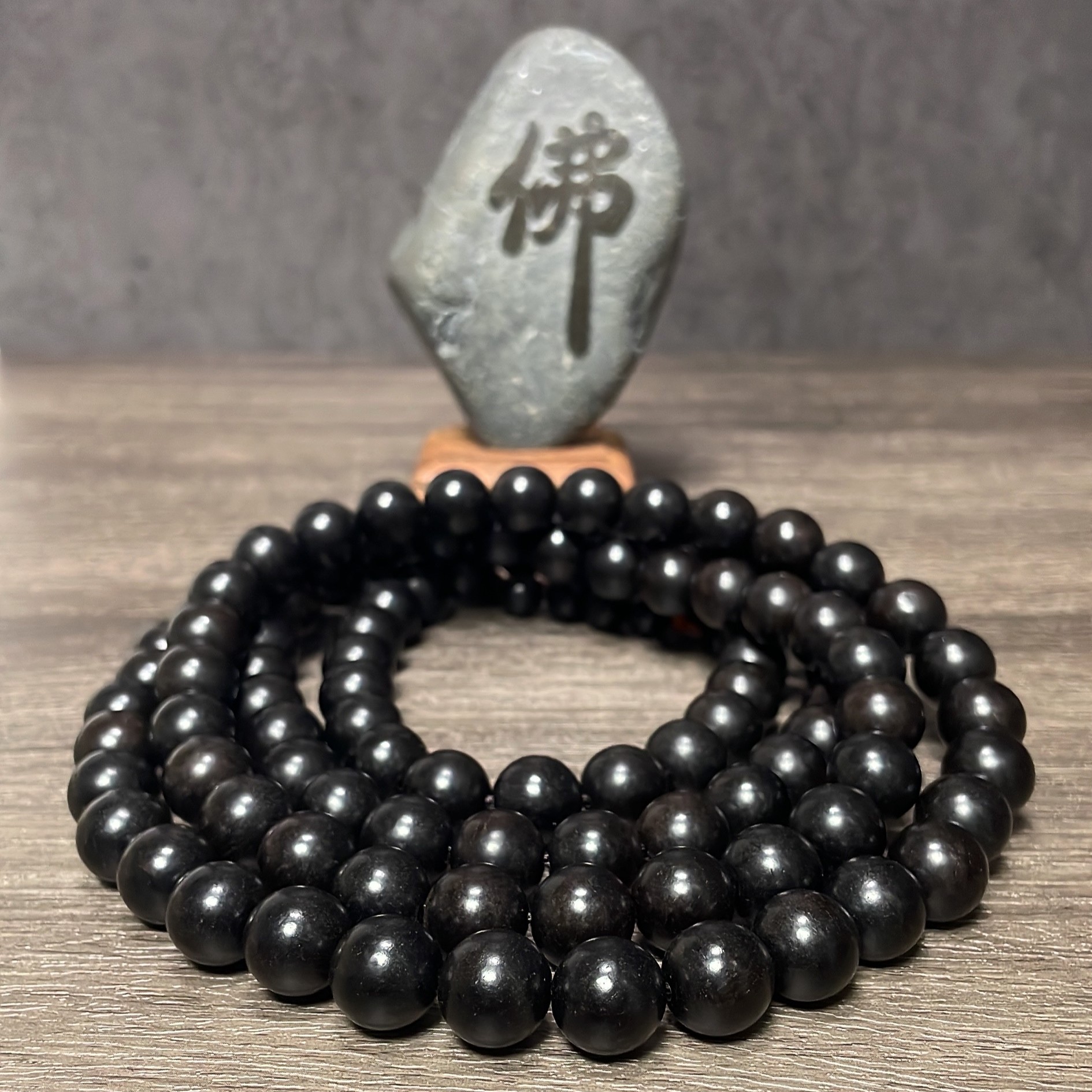 108염주 불교 나무 염주 팔찌 12mm 소원성취 108배 제품 이미지