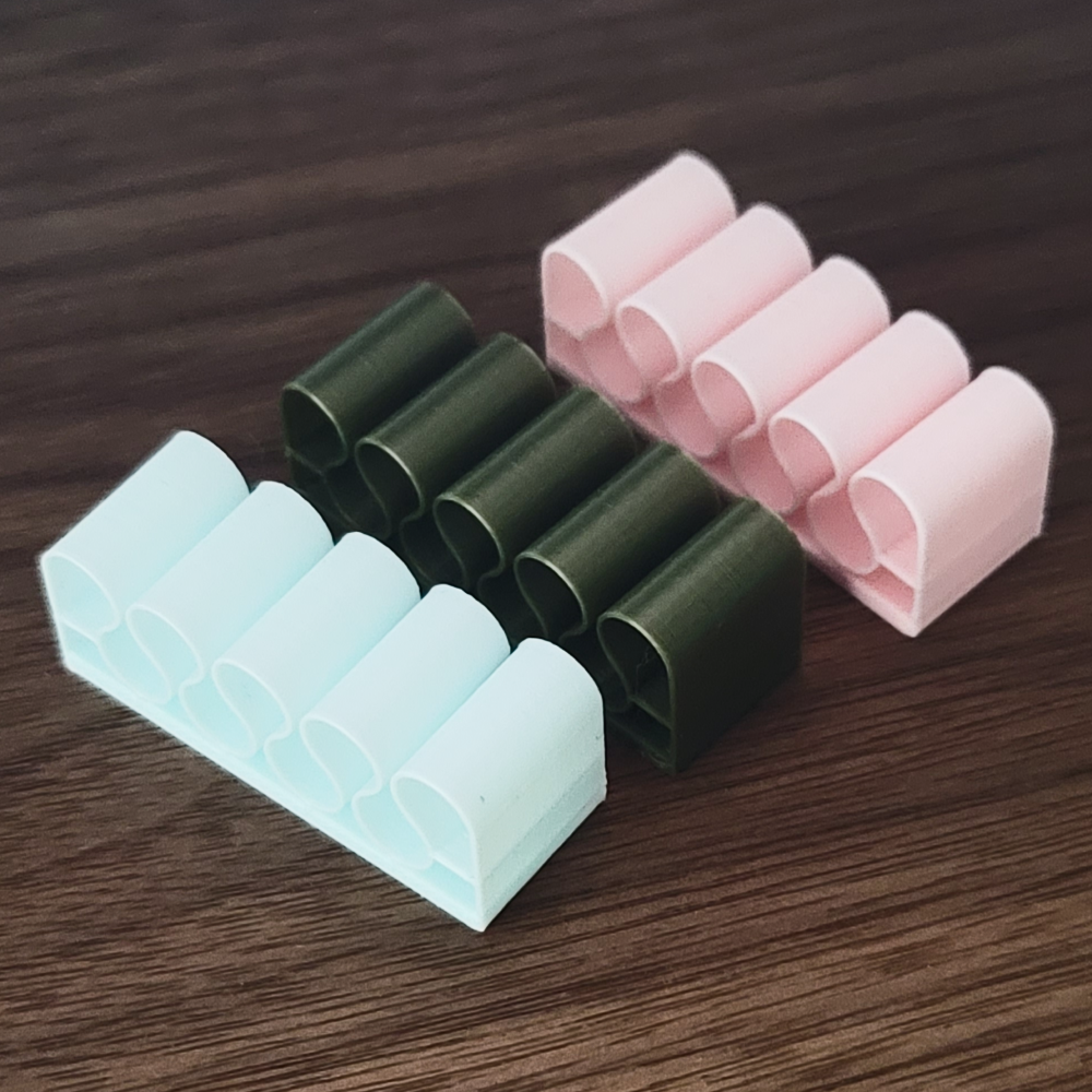 히든피스 칼크스투프 USB 랜선 케이블 홀더 충전기 선정리 전선고정 클립 이미지 8