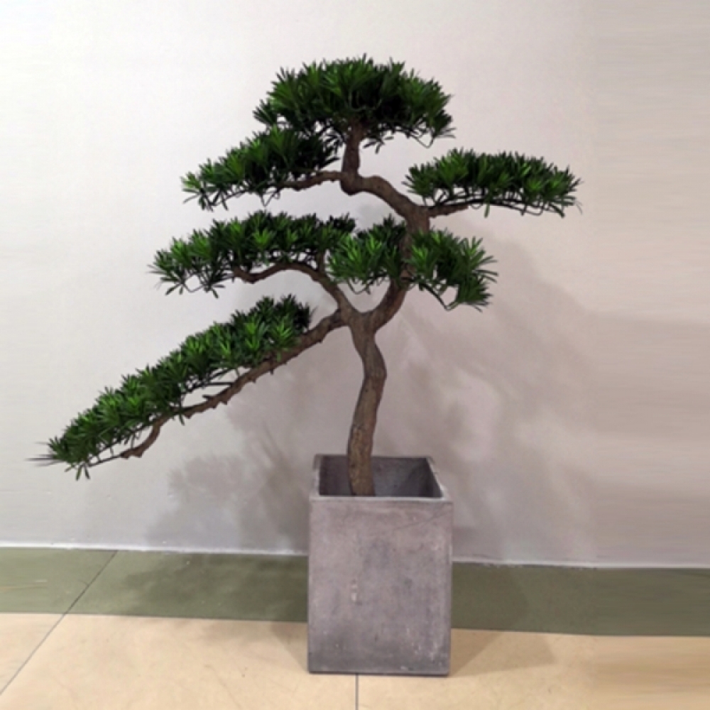 나한송 조화나무 4P (110cm) 조화 조화나무 인테리어조화 대형조화 초대형조화 대형조화나무 조화화분 조화소품 나무장식 나무모형... 