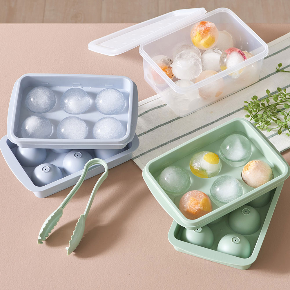 [N단독구성] 이지앤프리 위스키 하이볼 칵테일용 대왕 빅 아이스볼 얼음 트레이 아이스트레이 3P 핑크 블루 그린 컬러 3종 세트 외 얼음 보관함