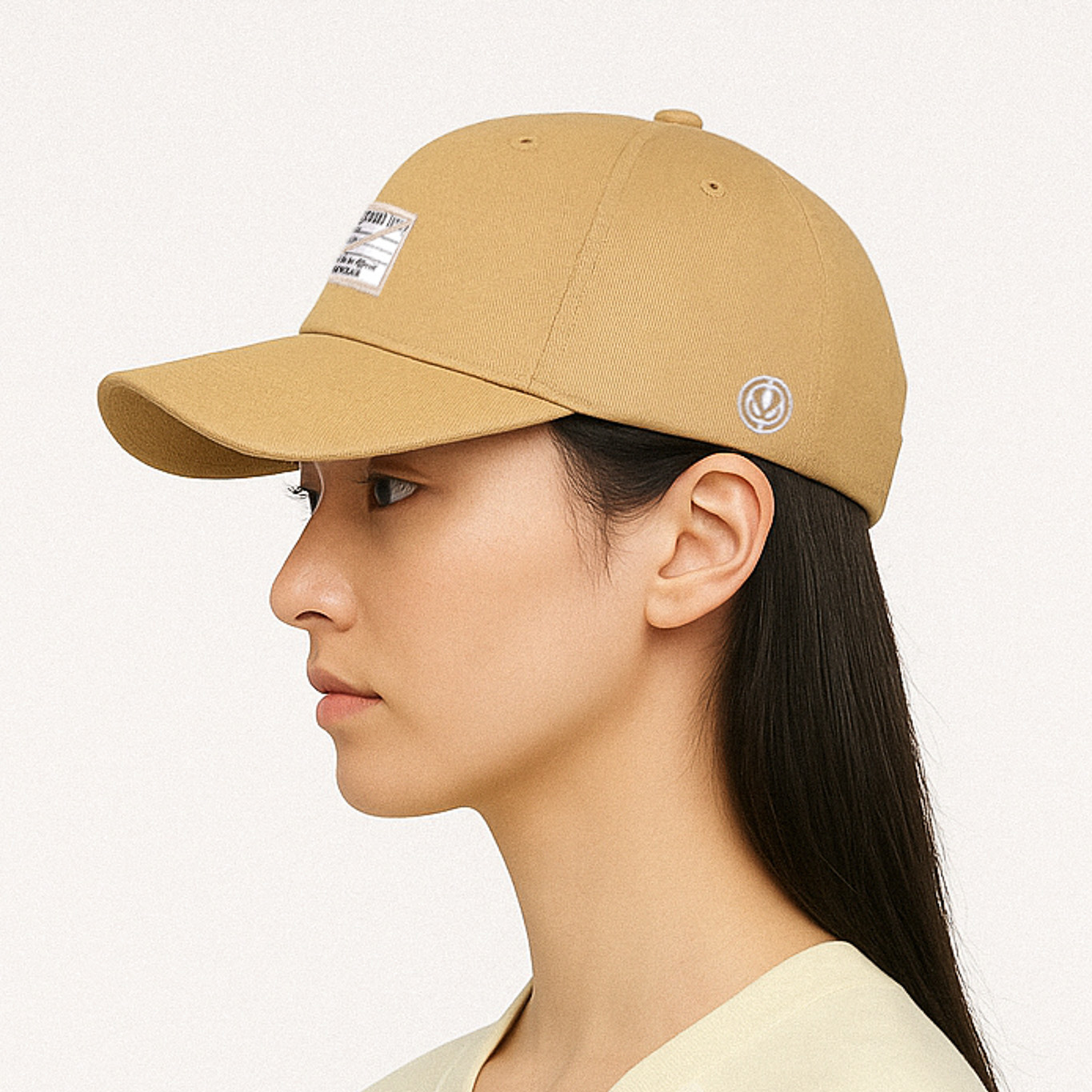 싱클레어 패치 베이지 볼캡 명품 얼굴이 작아보이는 야구모자 빅사이즈 남자 여자 스냅백