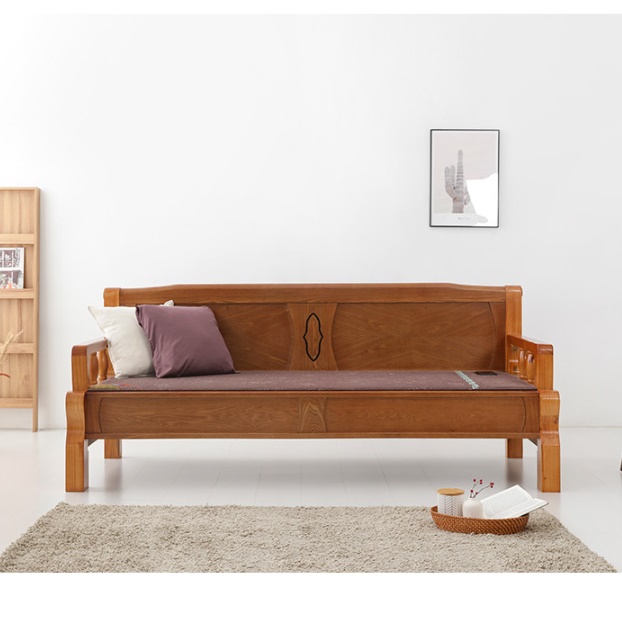 세라믹 돌 카우치 쇼파 온돌 쇼파 3인용 온열 소파 침대