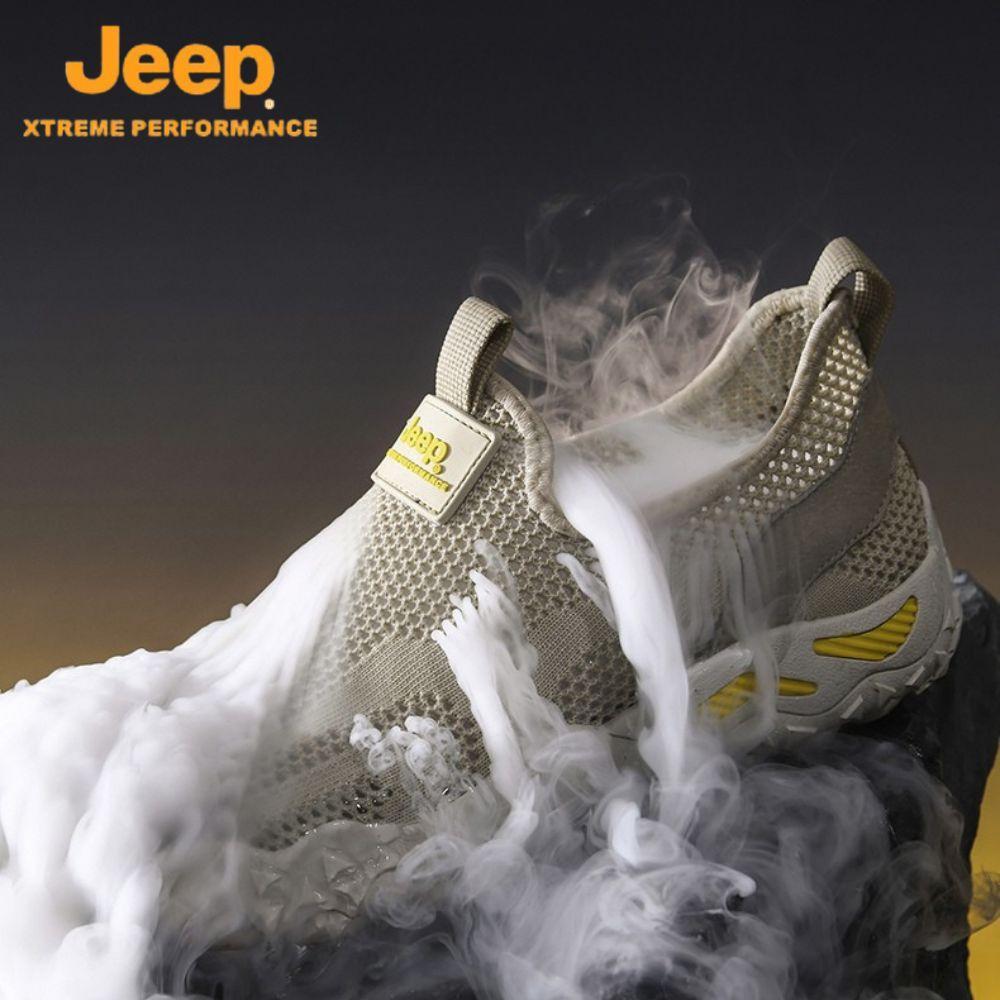 JEEP 초경량 완벽한 통기성 끈없는 신발 편안한 착용감 운동화 매쉬신발 조깅화 - 상세 이미지 2