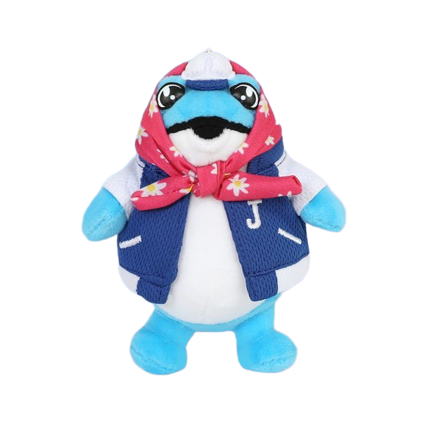 진로 두꺼비 키링껍 스탠딩 블루 인형 키링 11cm 699791 : 이머트마트