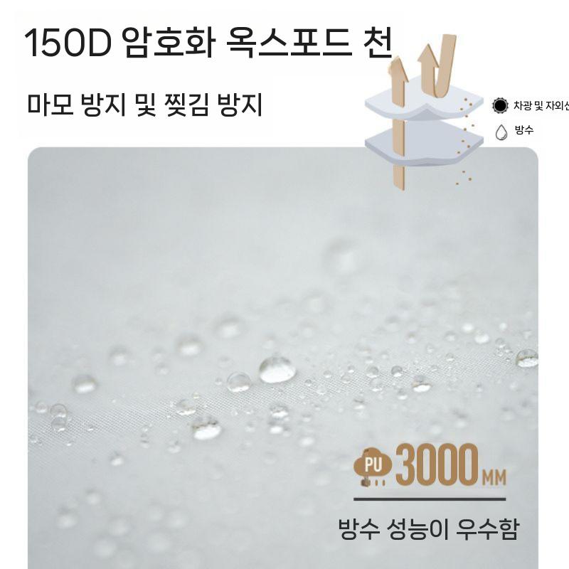 터널텐트 넉넉한 공간감으로 가족 캠핑에 딱 좋은 대형 자동 설치형 텐트