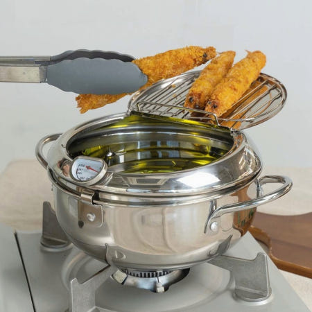 튀김기 냄비 주방 요리 인덕션 기름 스테인리스 가정 스텐
