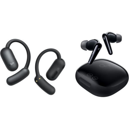 [해외]사운드코어 에어로핏 2 바이 Anker 오픈이어 헤드폰, 리버티 4 프로, 조절 가능한 이어 훅, 스너그 핏, 리치 베이스, 고해상도 무선 오디오, 42시간 재생 시간, 블