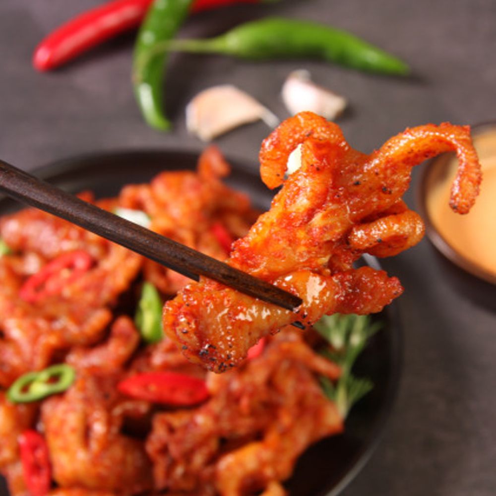 새마을 상회 직화구이 국내산  양념 무뼈 닭발 250g 대구의 명물 20년 전통 술안주 : 해피주어니