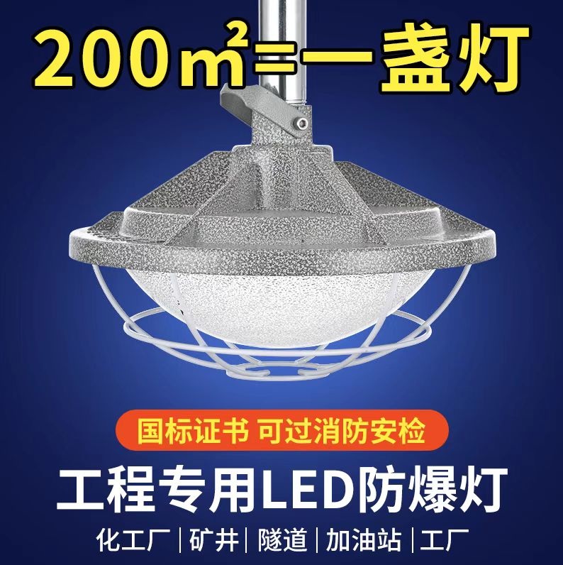 LED 투광등 방폭 램프 작업장 공장 라이트 창고 광산 150W 붐 포함 - 상세 이미지 2