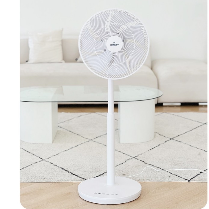 조용한 선풍기 가정용 초미풍 리모컨 자취방 선풍기 원룸 작은방 선풍기 - 메인 이미지