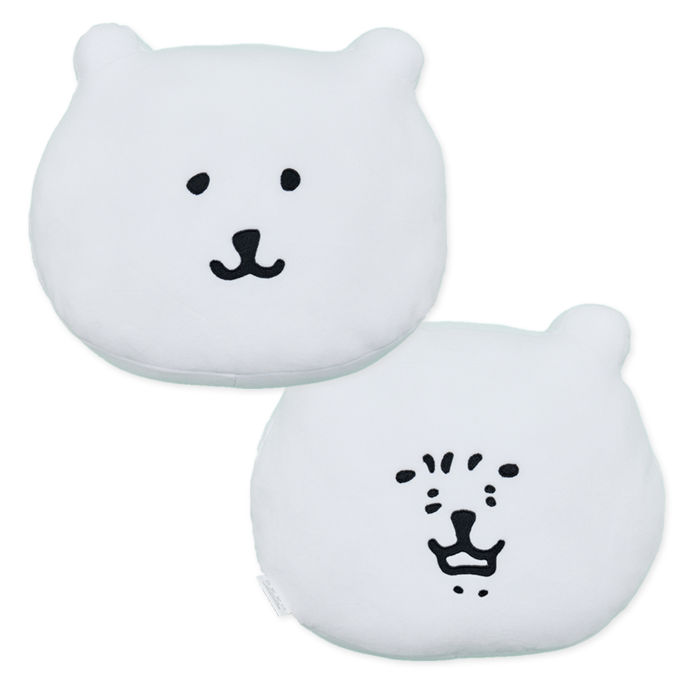 담곰이 얼굴 반전 쿠션 핸드워머 봉제 모찌 농담곰 캐릭터 굿즈 - 메인 이미지