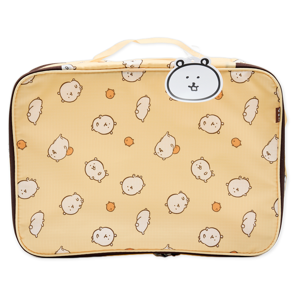 담곰이 압축 파우치 농담곰 여행 케이스 패턴 옐로우 캐리어 정리 용품 - 메인 이미지