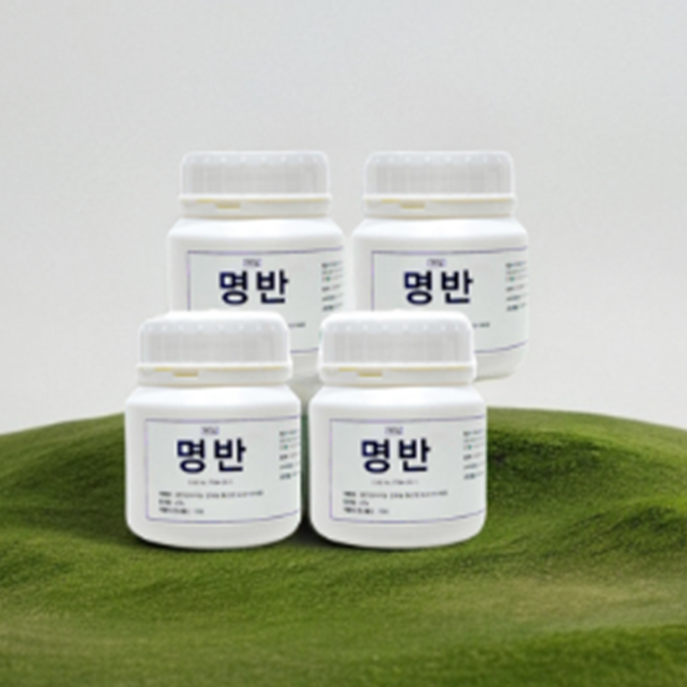 백반 가루 뱀 퇴치제 기피체 뱀약 봉숭아물 명반 가루 180g 4개 - 상품 이미지