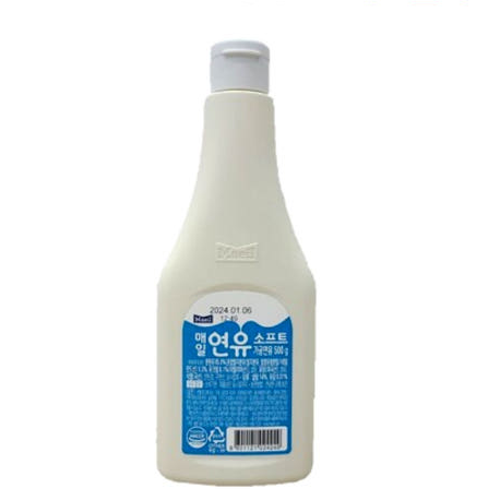 매일 소프트연유500G 빙수재료 커피 돌체라떼 베이커리(아이스박스무료) - 상품 이미지